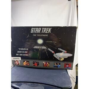 TeleMania Star Trek Enterprise Telephone 1993 Collector's Edition